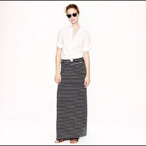 J.Crew Maxi Skirt in Stripe